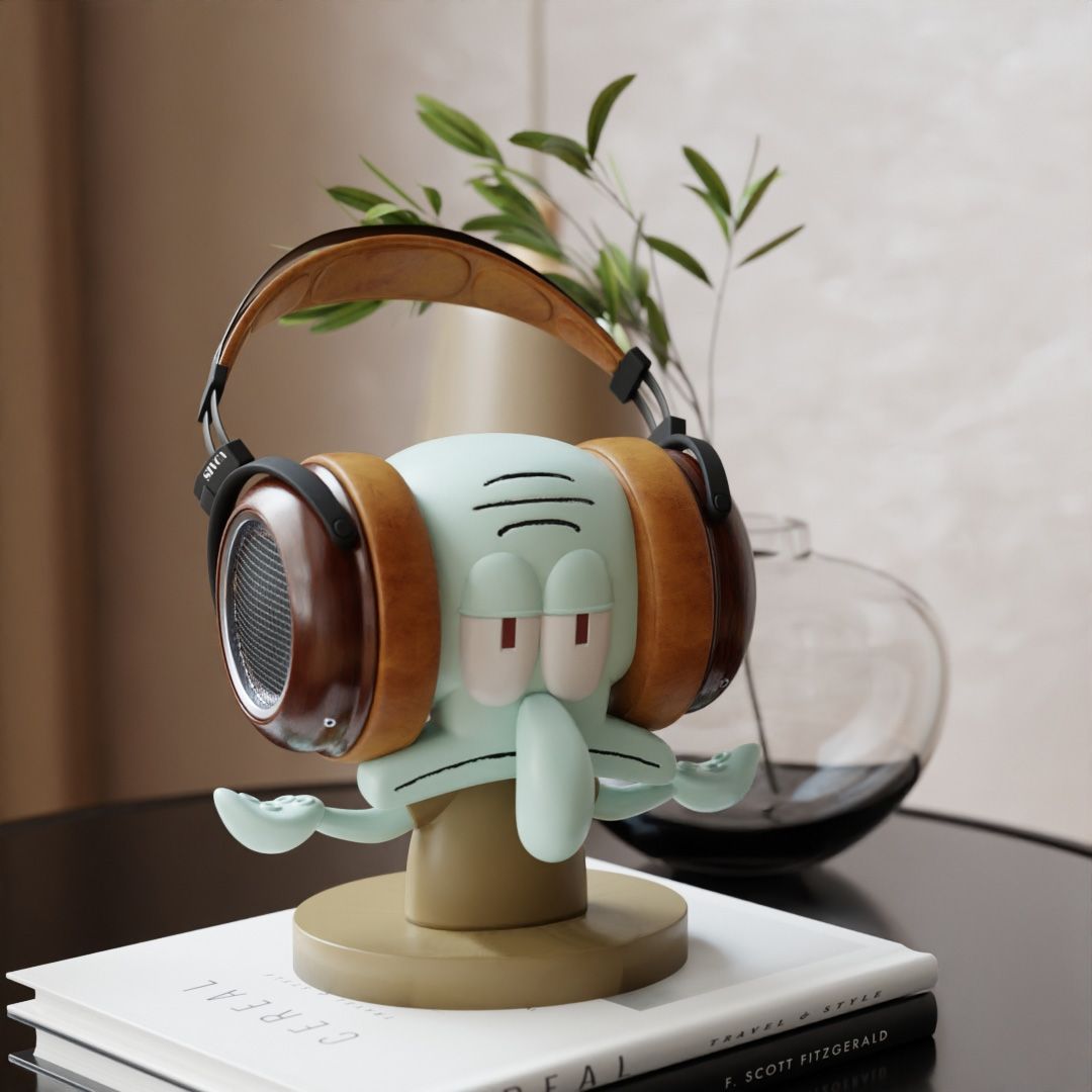 Headphone Stand Desk - Soporte para auriculares de dibujos animados
