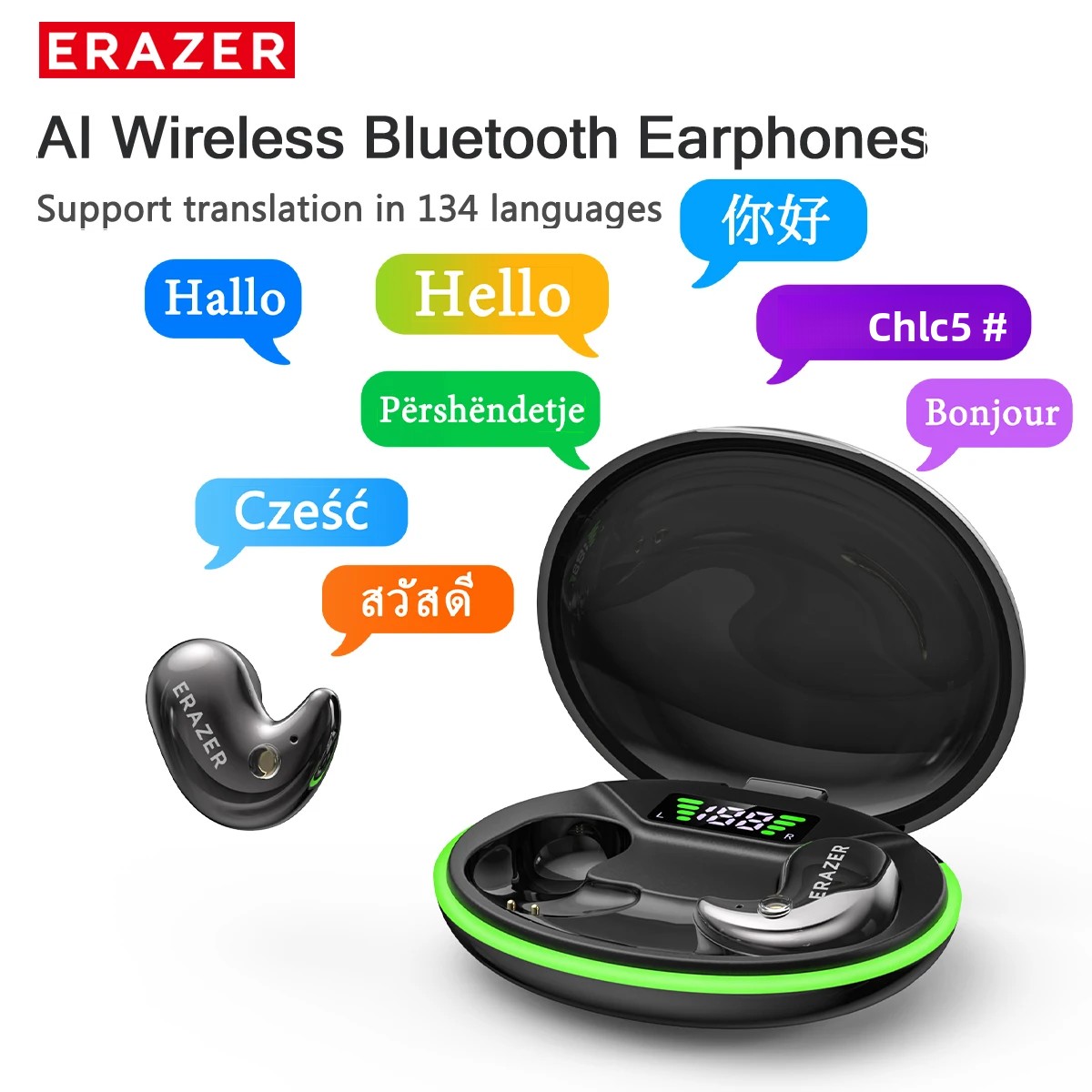 Noise Cancelling Headphone - Audífonos Bluetooth Intrauditivos EARZER XF58 con