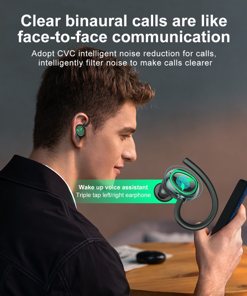 Auriculares deportivos Bluetoo - Sports Earphone Hook reseña y precio