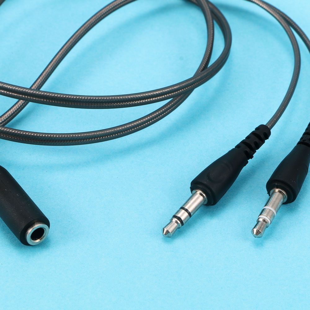 Adaptador de PC hembra a 2 mac - Earphone Splitter Jack reseña y precio