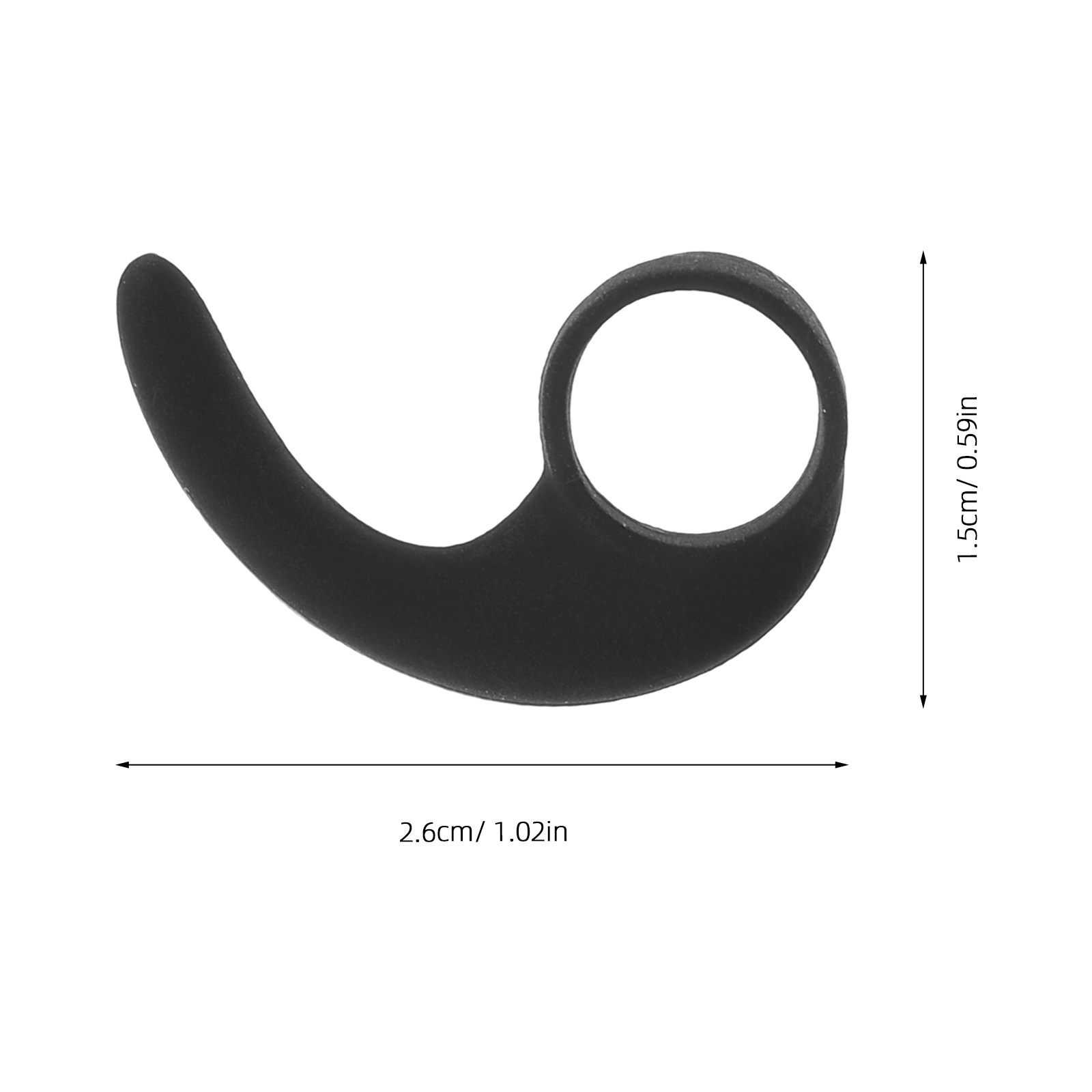 20 piezas de ganchos de silico - Sports Earphone Hook reseña y precio