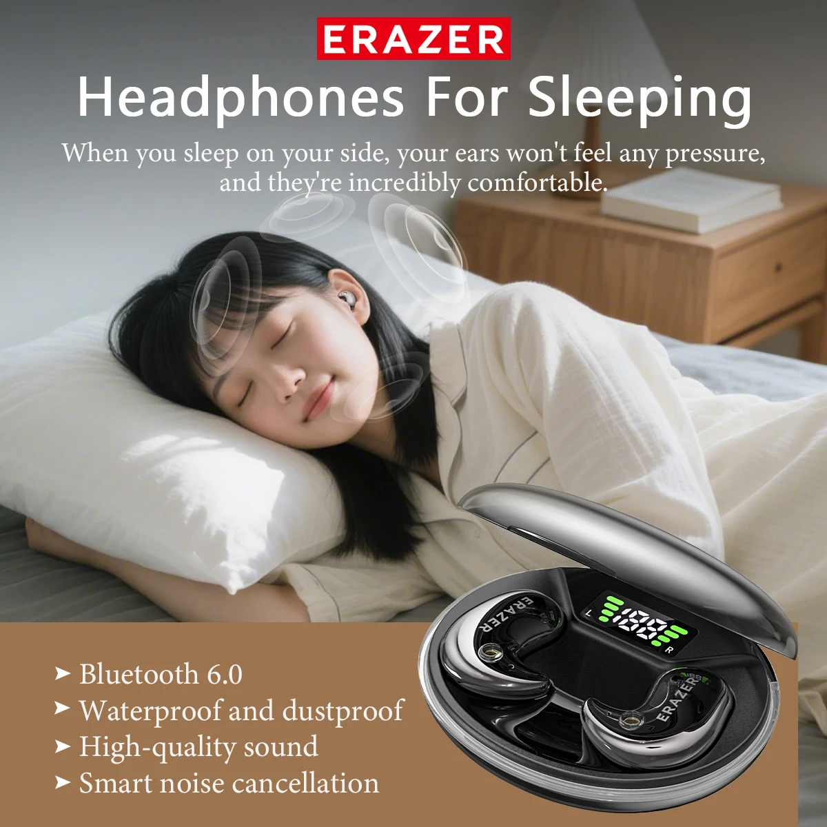 Audífonos Bluetooth Intrauditi - Noise Cancelling Headphone reseña y precio