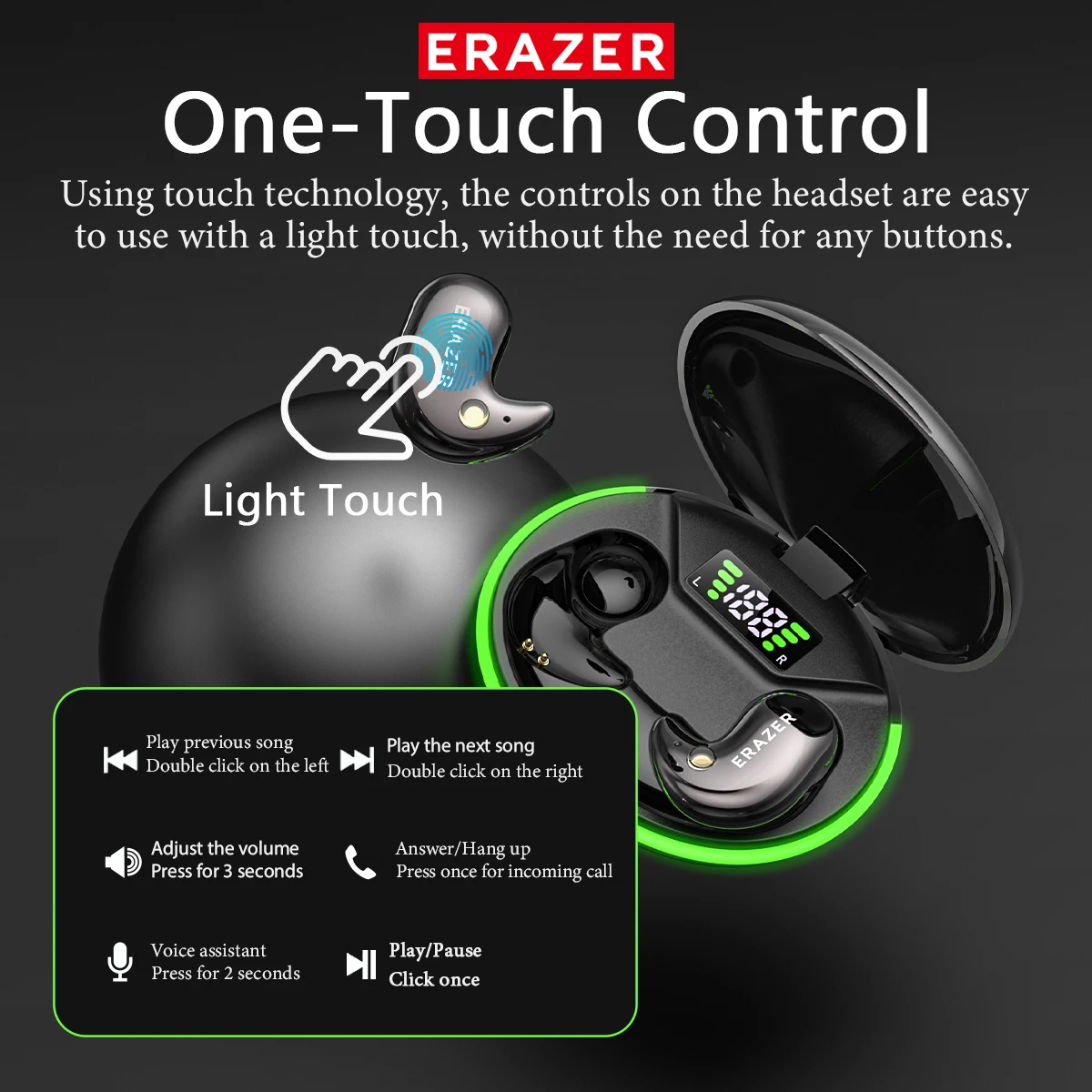 Audífonos Bluetooth Intrauditi - Noise Cancelling Headphone reseña y precio